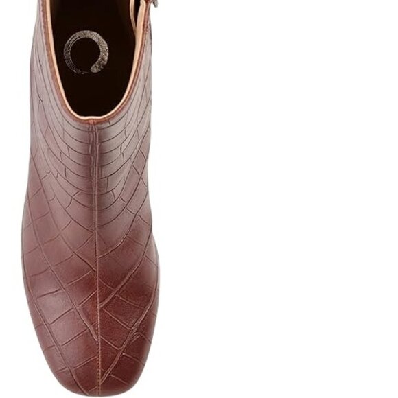 Journee Collection Trevi Bootie (Brown) Women's Shoes - Picture 4 of 4
